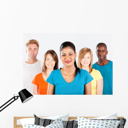 Group Multiracial People White