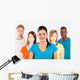 Group Multiracial People White