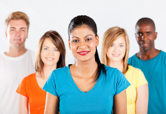 Group Multiracial People White