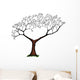 Old Tree over White