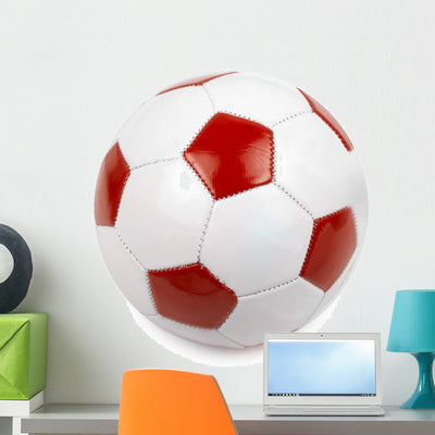 Poland Ball shown on a wall