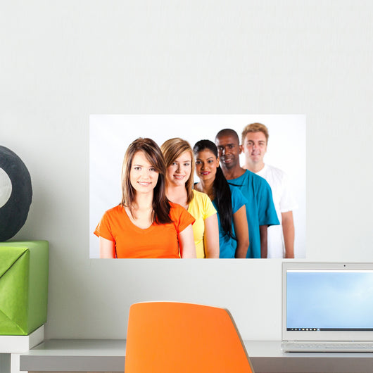 Group Young Multiracial People