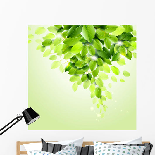 Fresh Green Leaves Vector