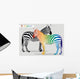 Zebra Wall Mural