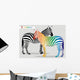Zebra Wall Mural