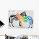 Zebra Wall Mural