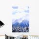 Snowy mountain Wall Mural