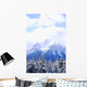 Snowy mountain Wall Mural