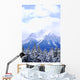 Snowy mountain Wall Mural