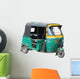 rickshaw 02 (with shade) Wall Decal
