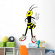 Funny Wasp Wall Decal