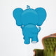 Elephant Back Wall Decal