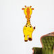 Giraffe Back Wall Decal