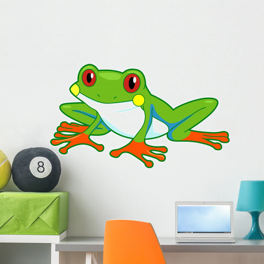 Rainforest Frog Wall Mural