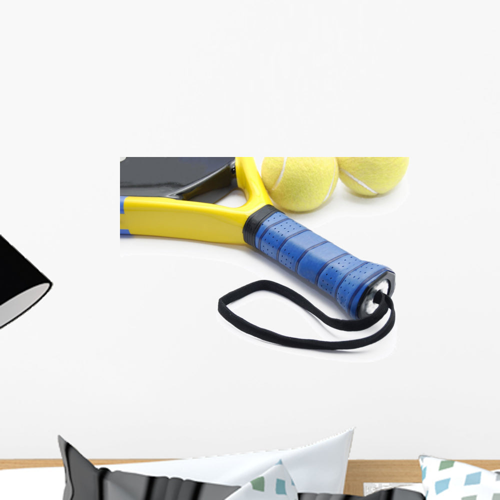 Padel Racket Wall Decal – Wallmonkeys