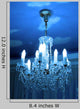 Close-up Beautiful Crystal Chandelier