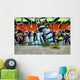 Graffiti Spray Cans Wall Mural