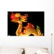 dragon during chinese new years lantern festival Wall Mural