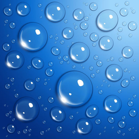 Water Drops Blue