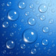 Water Drops Blue