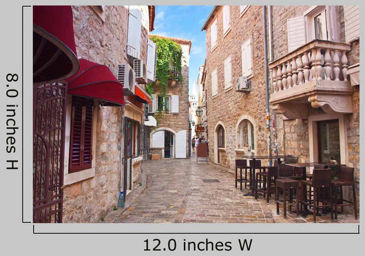 Narrow Street Old District