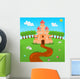 Cartoon Illustration Castle with