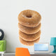 Sugared Ring Doughnuts Wall Mural