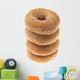 Sugared Ring Doughnuts Wall Mural