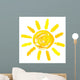 Sun drawn Wall Decal