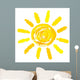 Sun drawn Wall Decal