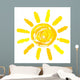 Sun drawn Wall Decal