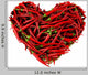 Heart Made Chili Pepper