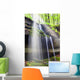 Sunbeam over Waterfall Forest