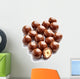 Chocolate Candy with Nut Wall Decal