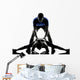 couple woman man exercising workout Wall Decal