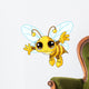 Cute Bee flying Wall Decal