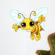 Cute Bee flying Wall Decal