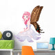 Young Fairy Vector Isolated Character Wall Decal