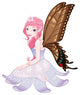 Young Fairy Vector Isolated Character Wall Decal