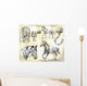 horse vector shapes Wall Mural