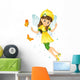 Lemon fairy Wall Decal