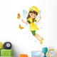 Lemon fairy Wall Decal