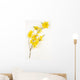 Botanical Yellow Forsythia Wall Decal