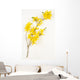 Botanical Yellow Forsythia Wall Decal