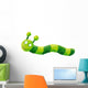 Cute Green Caterpillar
