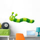 Cute Green Caterpillar