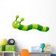 Cute Green Caterpillar