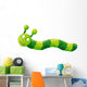 Cute Green Caterpillar
