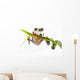 Frog Bamboo Wall Decal