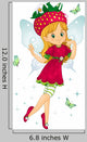 Strawberry fairy Wall Decal
